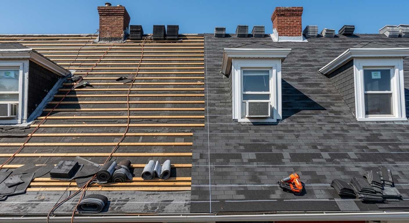 Roof Replacement in South Philadelphia